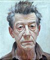 John Hurt, 2001 - Oil on Linen 127 x 145 mm. 