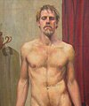Homo sapiens, 1997 - Oil on canvas. 